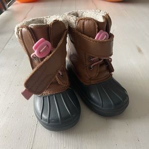 Toddler Girl Winter Boots Size 5/6